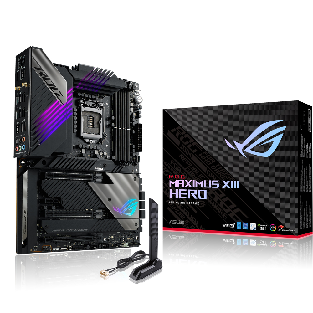 ROG MAXIMUS XIII HERO-with-box ROG MAXIMUS XIII HERO-with-box